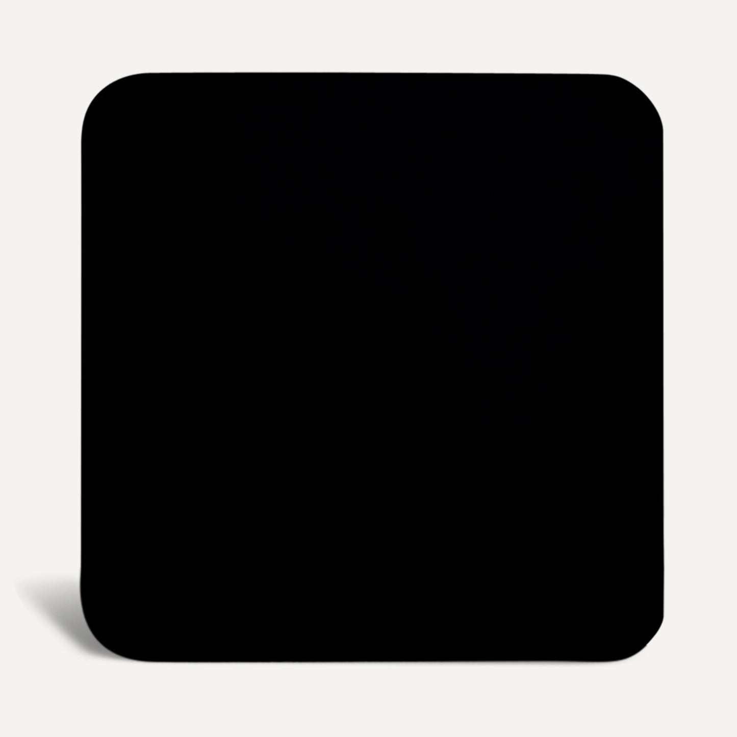 Black Solid Glossy 12"x 19" Acrylic Sheet