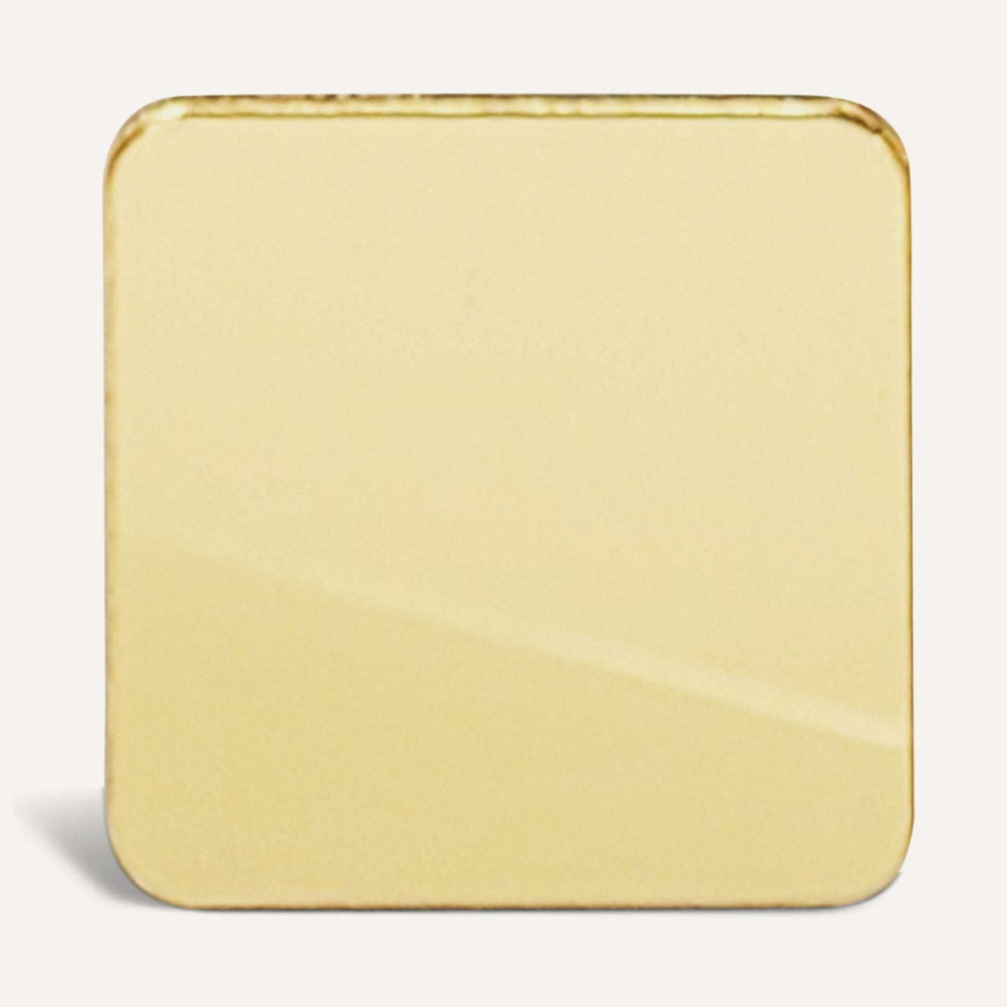 Pale Gold Mirror 12"x 20" Acrylic Sheet