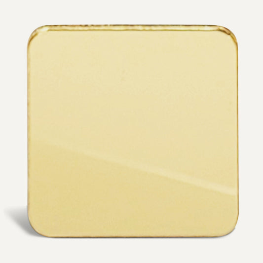 Pale Gold Mirror 12"x 20" Acrylic Sheet