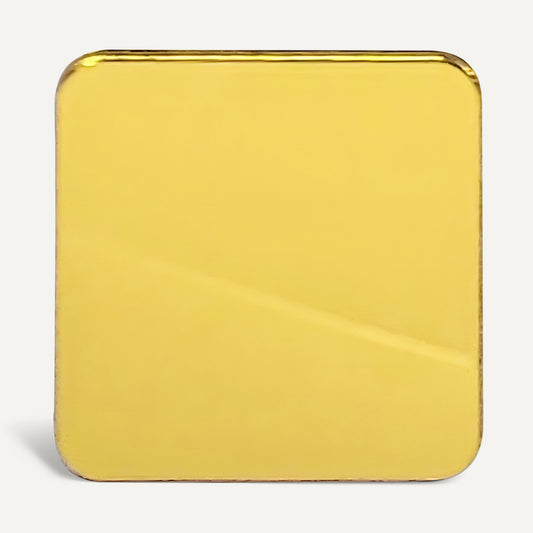 Yellow Gold Mirror 12"x 20" Acrylic Sheet