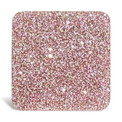 Rose Gold Glitter 12"x 20" Acrylic Sheet