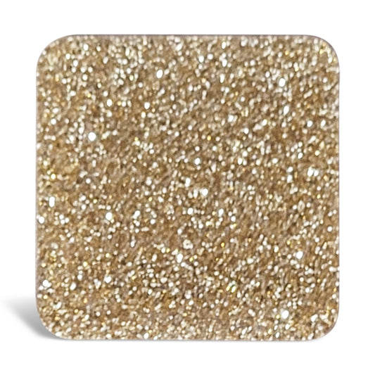 Gold Glitter 12"x 20" Acrylic Sheet