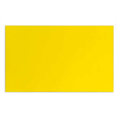 Yellow Solid Glossy 12"x 19" Acrylic Sheet