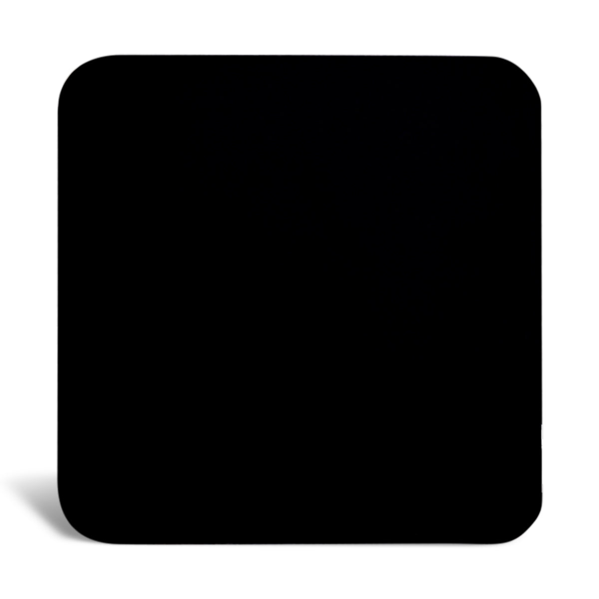 Black Solid Glossy 12"x 19" Acrylic Sheet