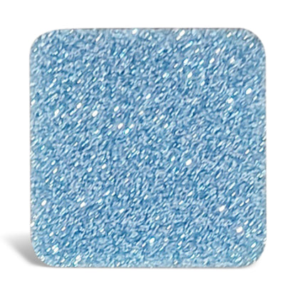 Light Blue Glitter 12"x 20" Acrylic Sheet