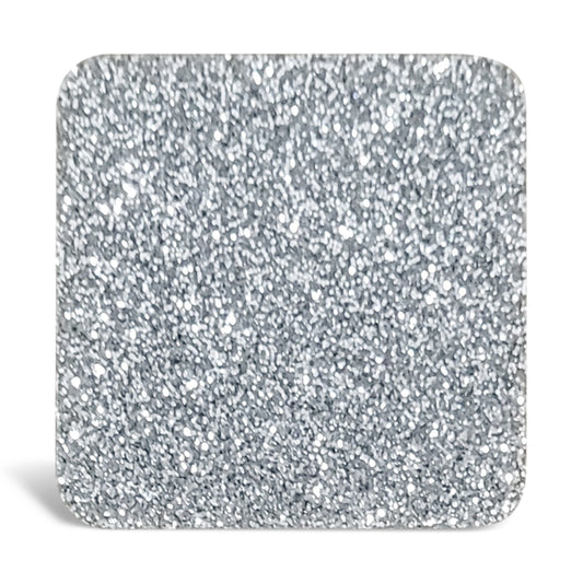 Silver Glitter 12"x 20" Acrylic Sheet