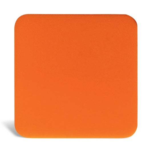 Orange Solid Glossy 12"x 19" Acrylic Sheet