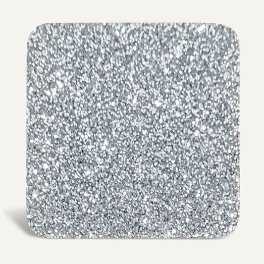 Silver Glitter 12"x 20" Acrylic Sheet
