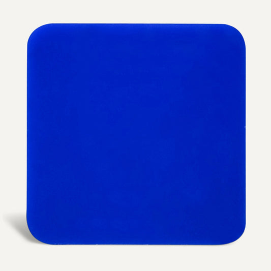 Blue Solid Glossy 12"x 19" Acrylic Sheet