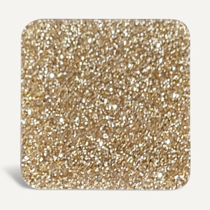 Gold Glitter 12"x 20" Acrylic Sheet