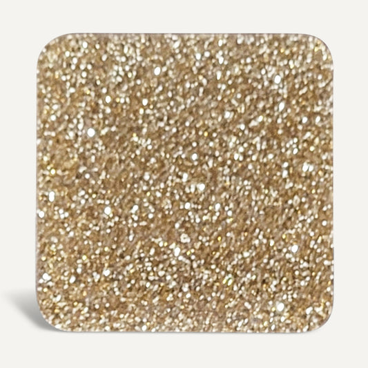 Gold Glitter 12"x 20" Acrylic Sheet