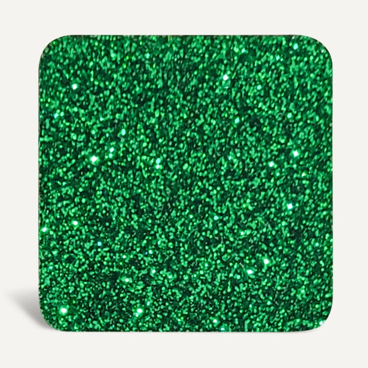 Green Glitter 12"x 20" Acrylic Sheet