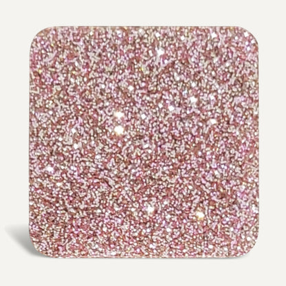 Rose Gold Glitter 12"x 20" Acrylic Sheet