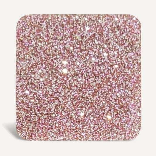 Rose Gold Glitter 12"x 20" Acrylic Sheet